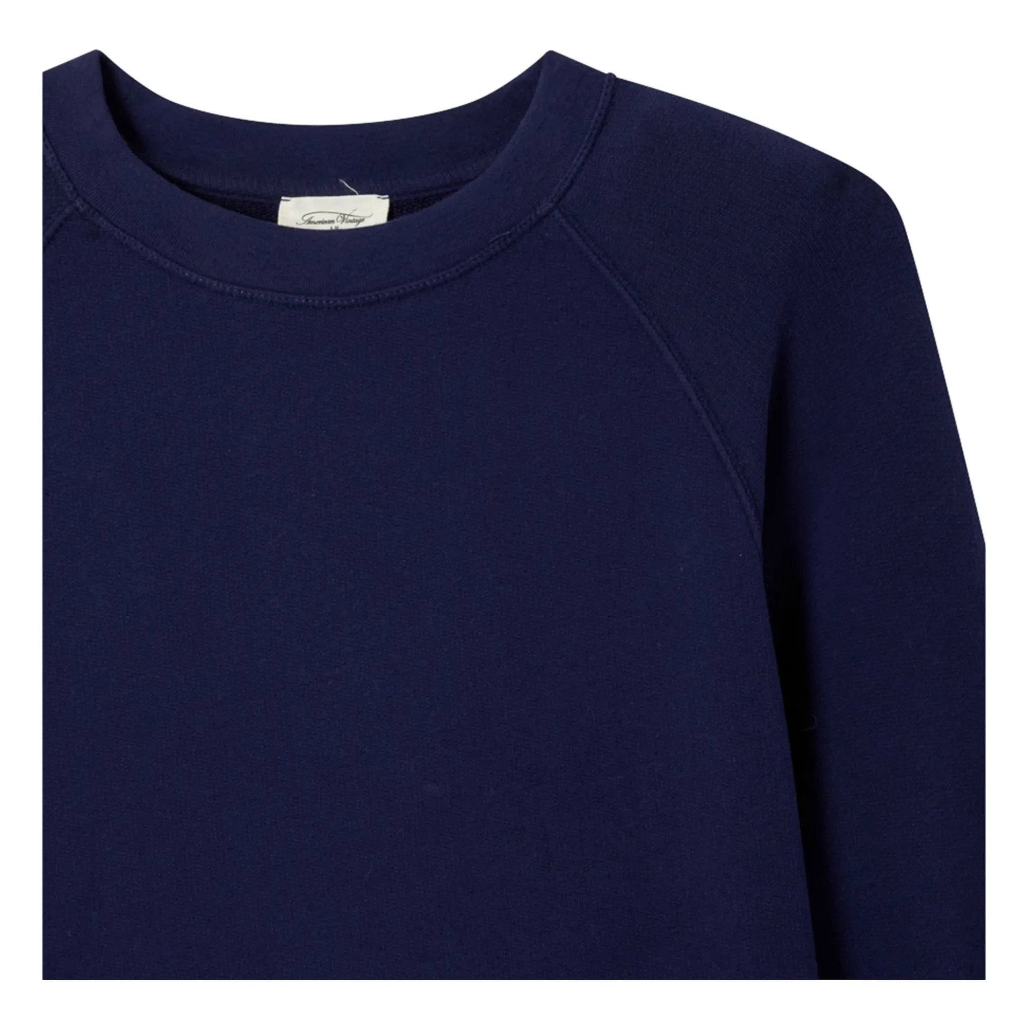 American Vintage - Atubay Rundhals-Sweatshirt | Dunkelblau
