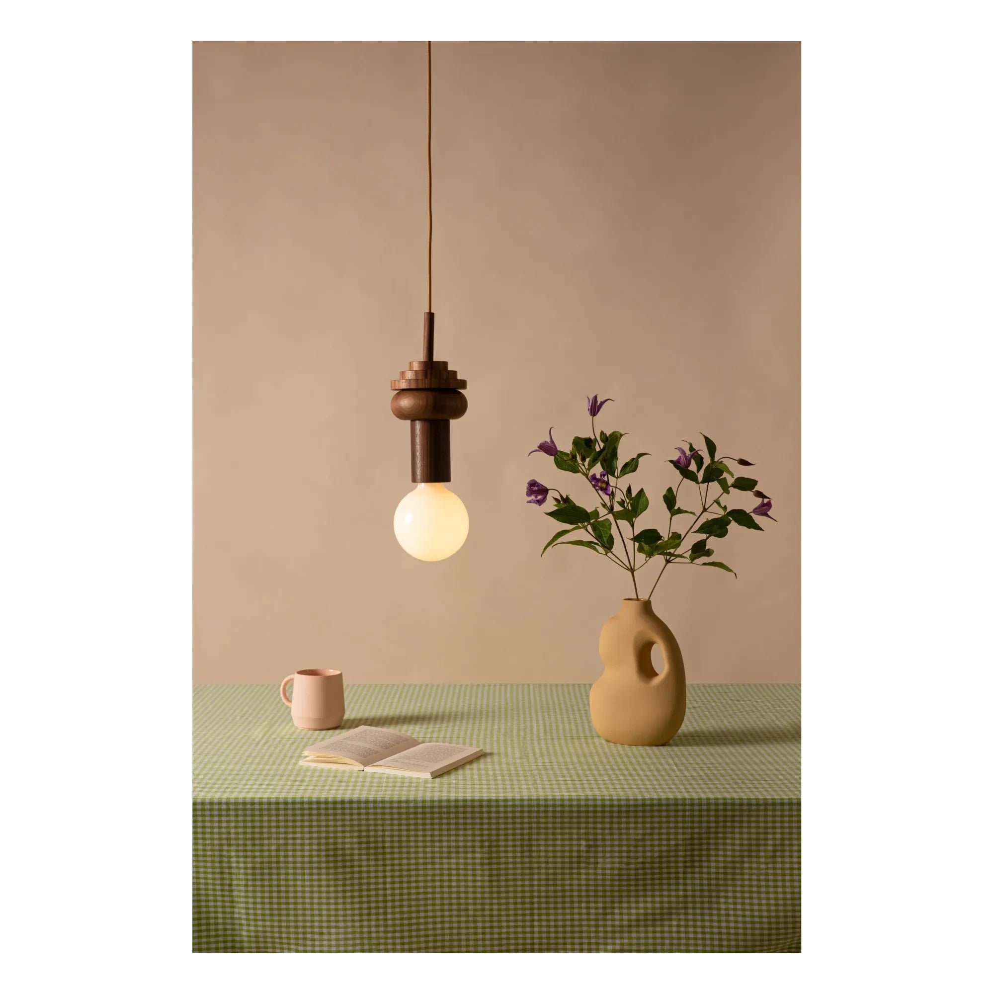 Schneid Studio - Junit Pino Sarkıt Lamba | Ceviz