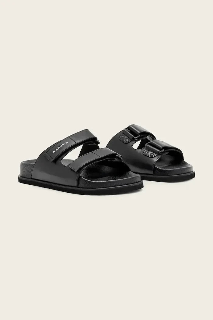 AllSaints Erkek Deri Vex Sandalet
