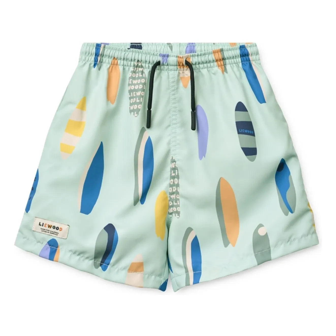Liewood - Duke Surf Badeshorts aus recycelter Faser | Türkis
