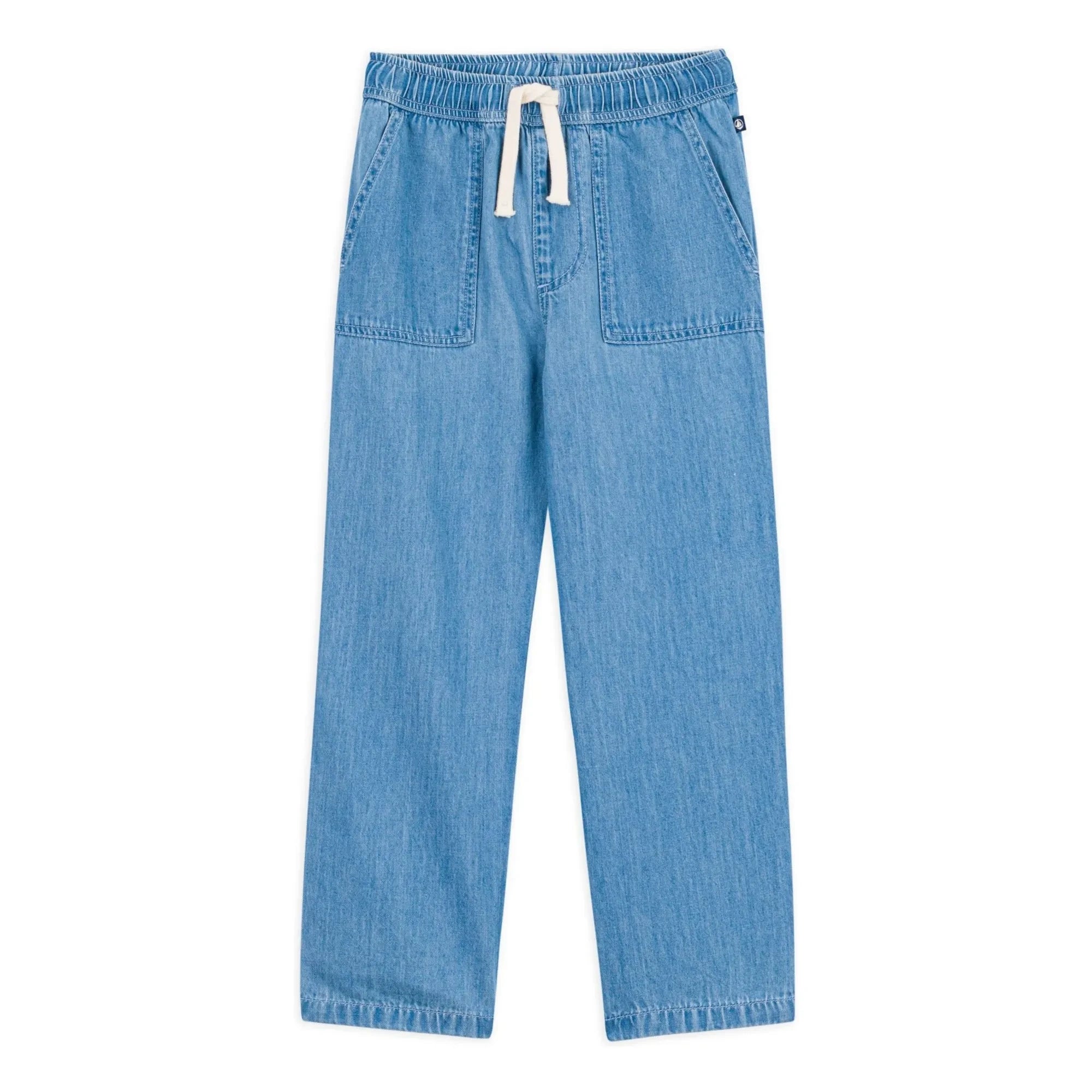 Petit Bateau - Hafif Denim Pantolon | Mavi
