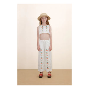 Tinycottons - Top Cerises | Beyaz