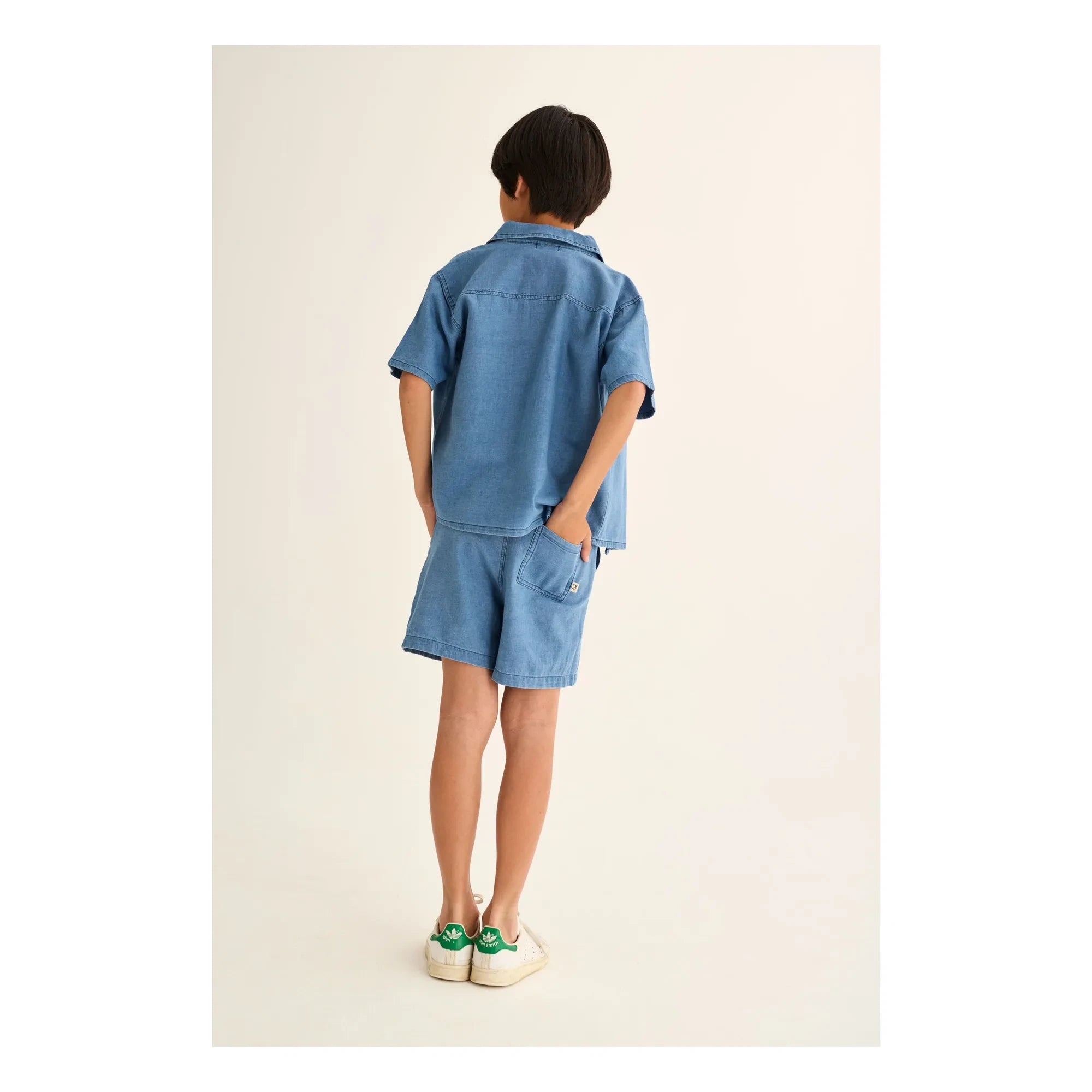 Cozmo - Denim Wolf Bermuda şort | Mavi