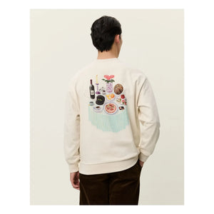 Les Deux - Cole Cotton Organic Rundhalspullover | Ivory