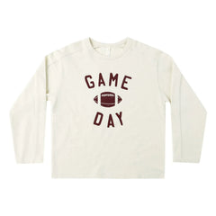 Rylee + Cru - Camden Game Day Tişört | Ecru