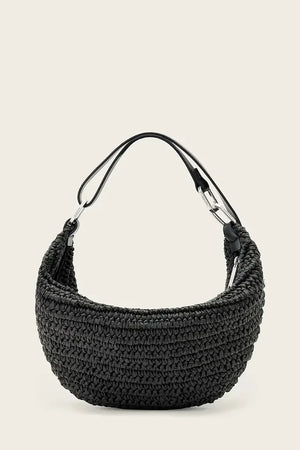 AllSaints örme kumaştan kadın çantası LUNA