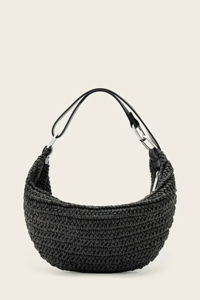 AllSaints örme kumaştan kadın çantası LUNA