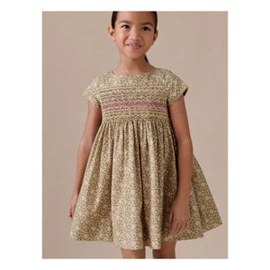 Bonpoint - Duchesse Liberty Organic Cotton Dress | Green