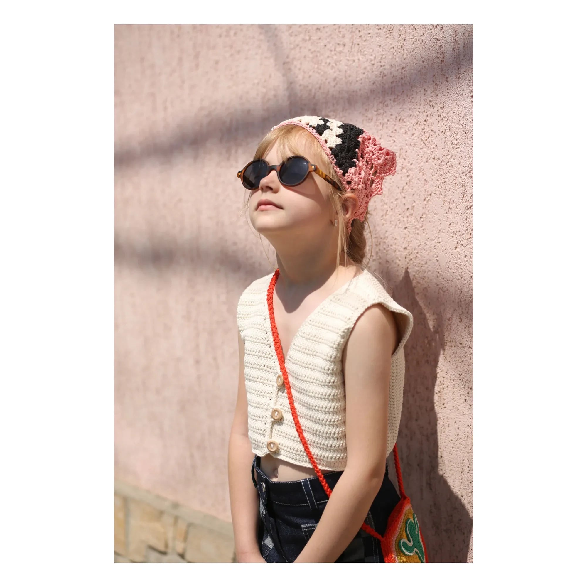 Kalinka - Cactus Crochet Bag | Red