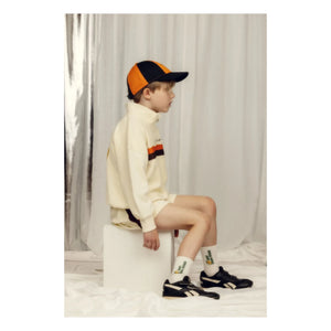 Mini Rodini - Alien City Organic Cotton Terry Sweatshirt | Ecru