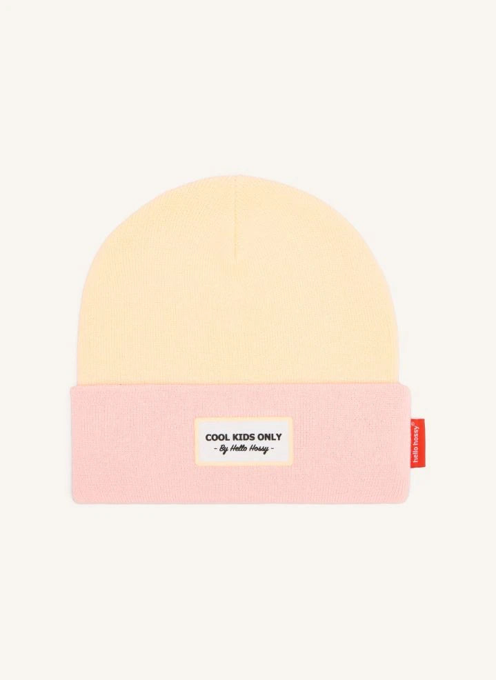 Hello Hossy - Urban organic cotton hat | Light Pink