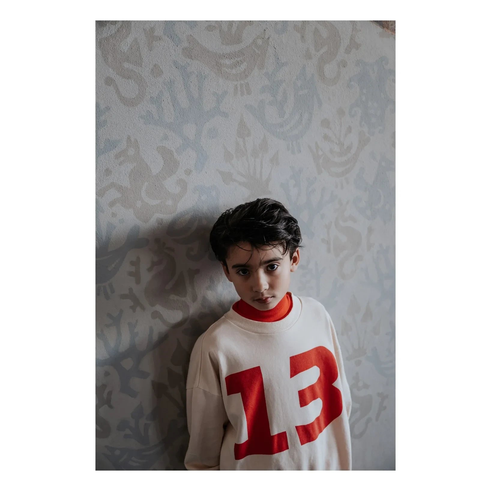Repose AMS - 13 Organik Pamuklu Sweatshirt | Ekru