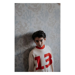 Repose AMS - 13 Organik Pamuklu Sweatshirt | Ekru