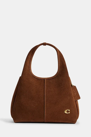 Coach süet kadın crossbody çanta Suade Lana Shoulder Bag 23
