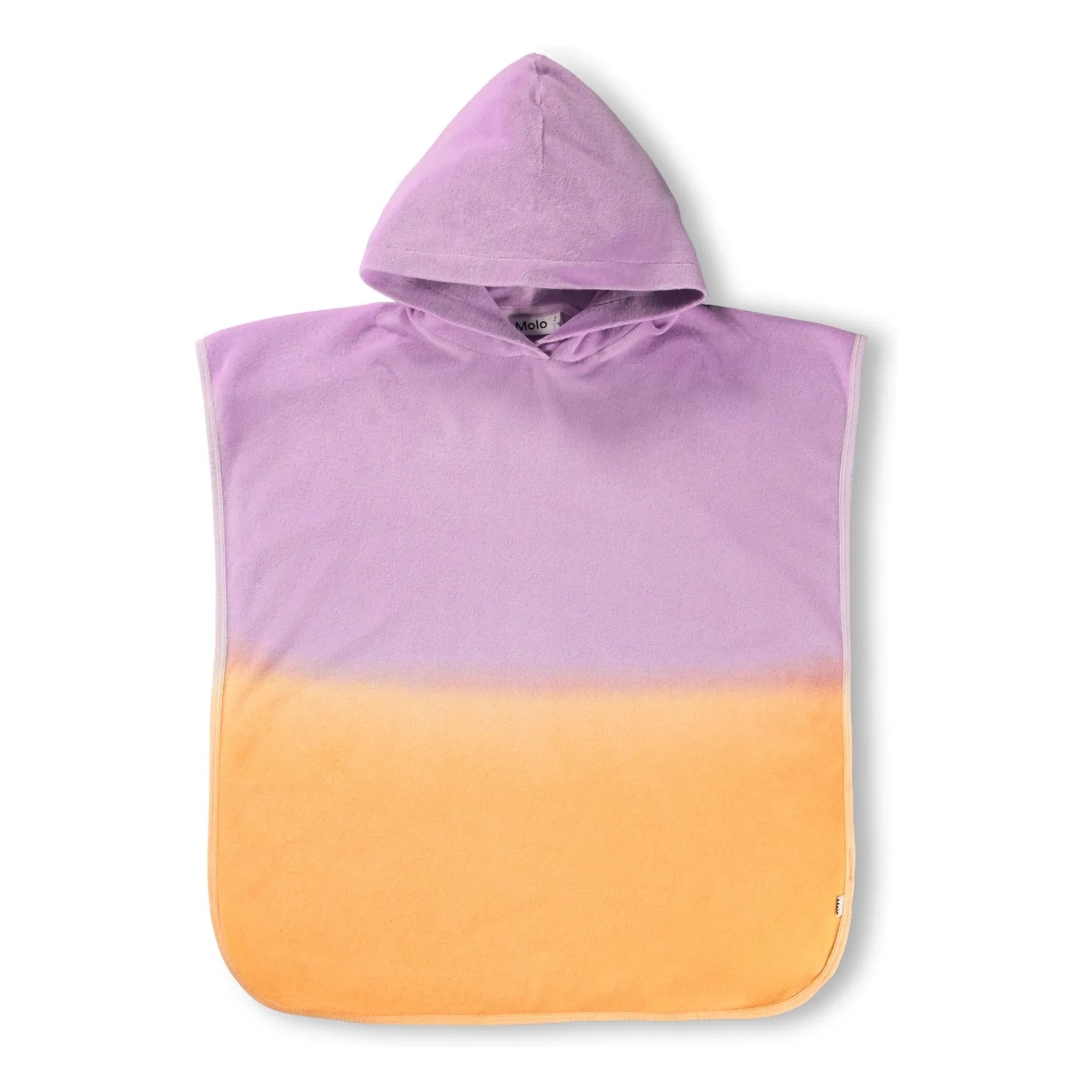 Molo - Zweifarbiger Strand-Poncho | Lila