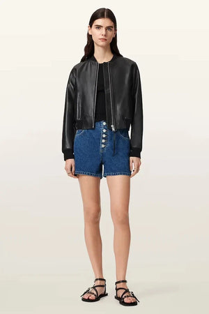 AllSaints kadın denim şort TAY