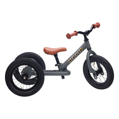 Trybike - Denge Bisikleti - Üç Tekerlekli Bisiklet | Kömür grisi