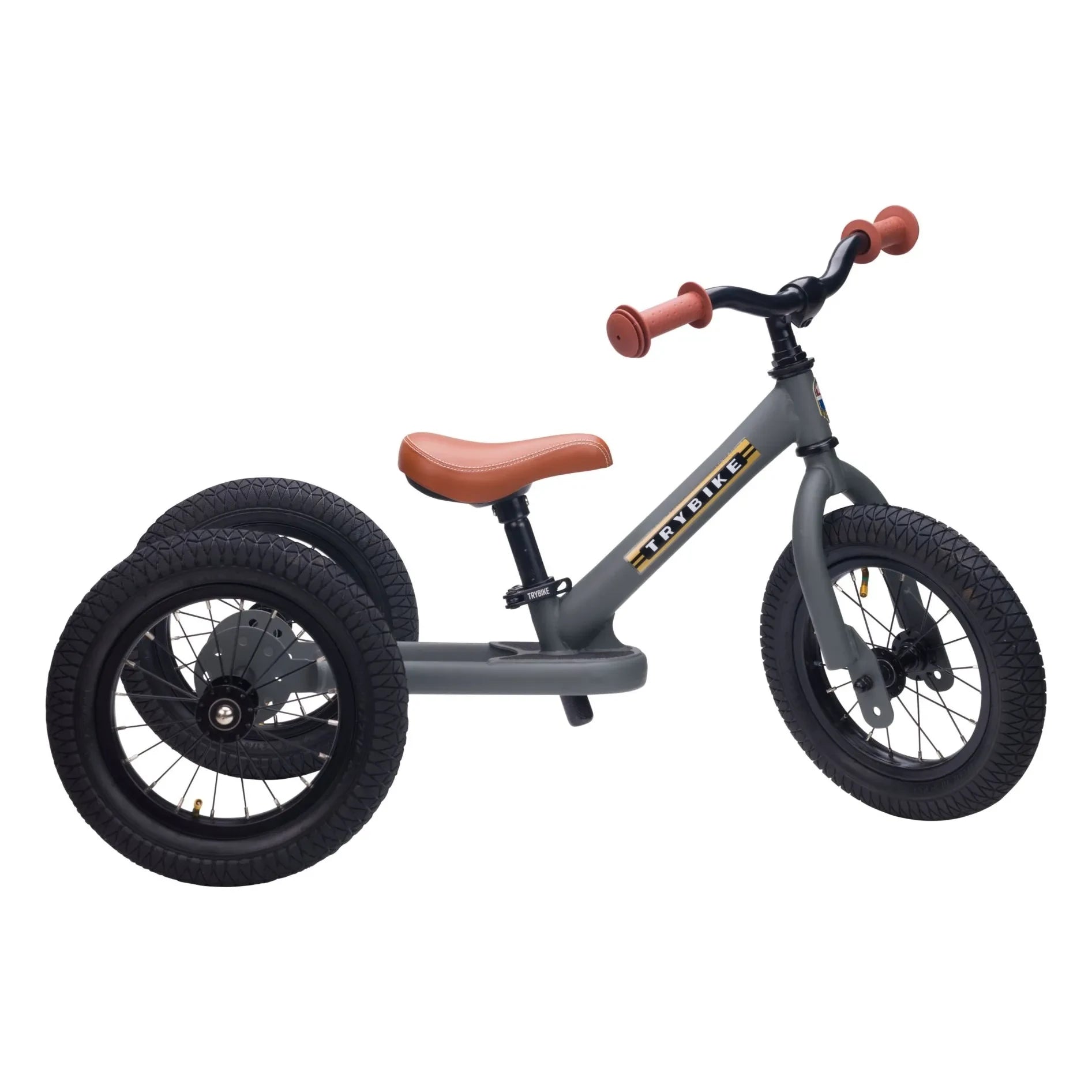 Trybike - Denge Bisikleti - Üç Tekerlekli Bisiklet | Kömür grisi