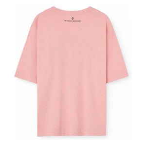 The Animals Observatory - Collie Danseuse organik pamuklu T-shirt | Pembe