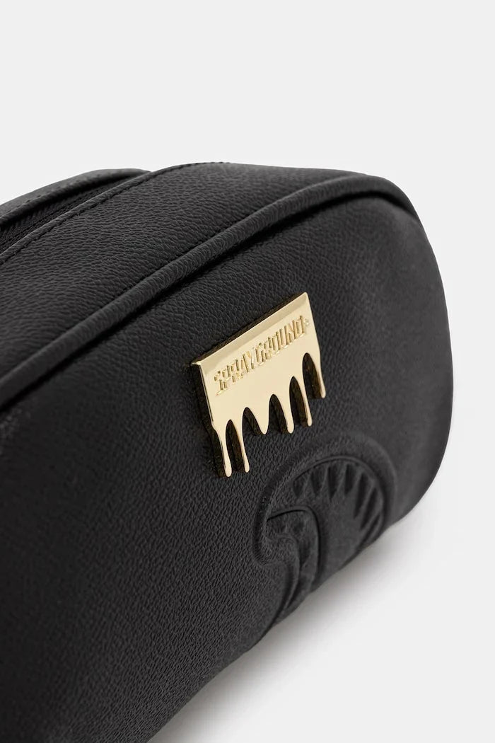 Sprayground suni deri kozmetik çantası