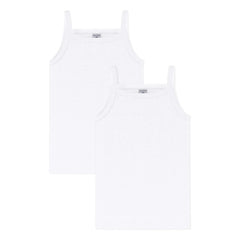 Petit Bateau - Batch 2 Plain Tank Tops | White