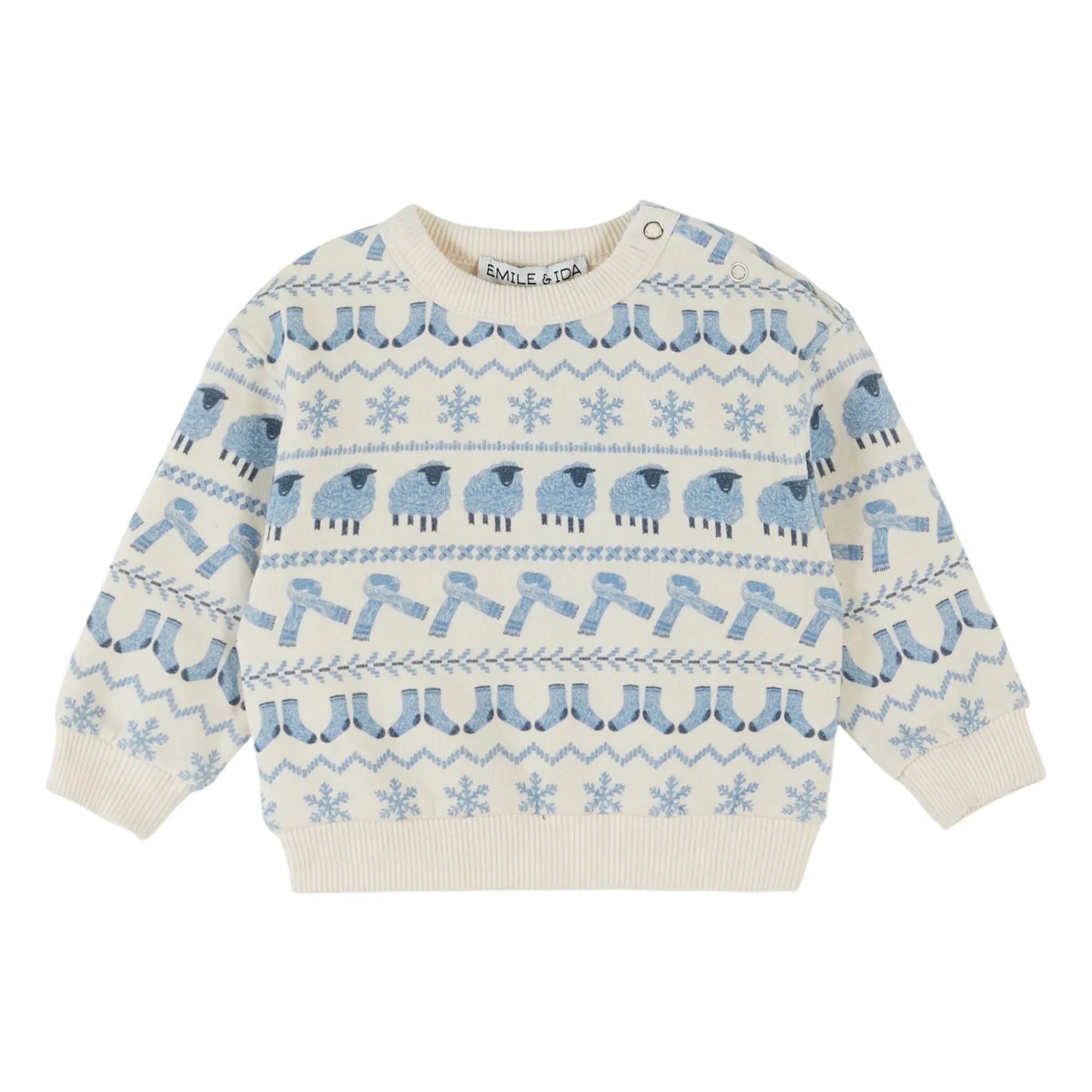 Emile et Ida - Woolly Sheep Organic Cotton | Ecru
