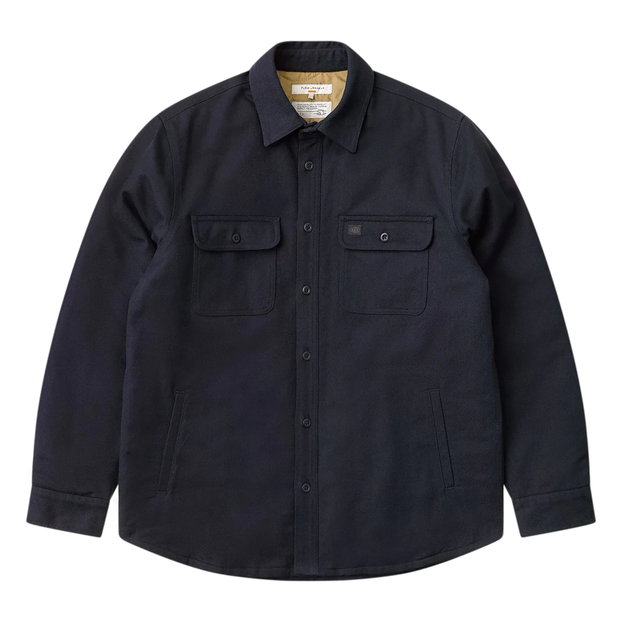 Nudie Jeans - Glenn Lined Overshirt | Dark Blue