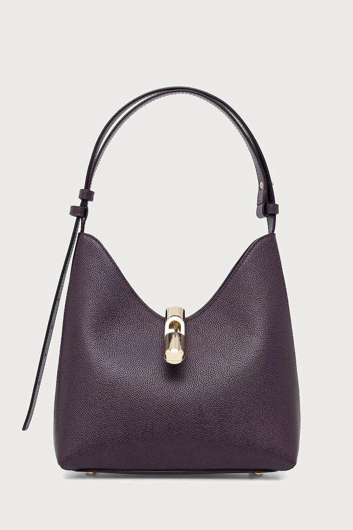 Furla kadın deri hobo çanta Goccia S Hobo