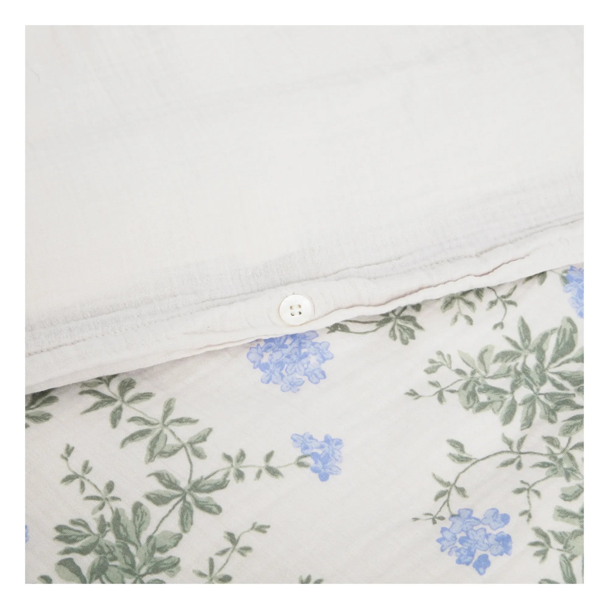 garbo&friends - Plumbago Organic Cotton Duvet Cover Set | Blue