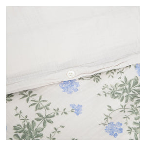 garbo&friends - Plumbago Organic Cotton Duvet Cover Set | Blue