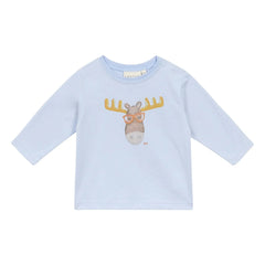Arsène et Les Pipelettes - Gérogio T-Shirt aus Bio-Baumwolle | Blau