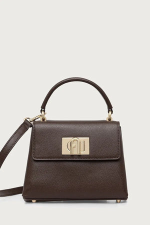Furla kadın deri crossbody çanta 1927 Mini Top Handle