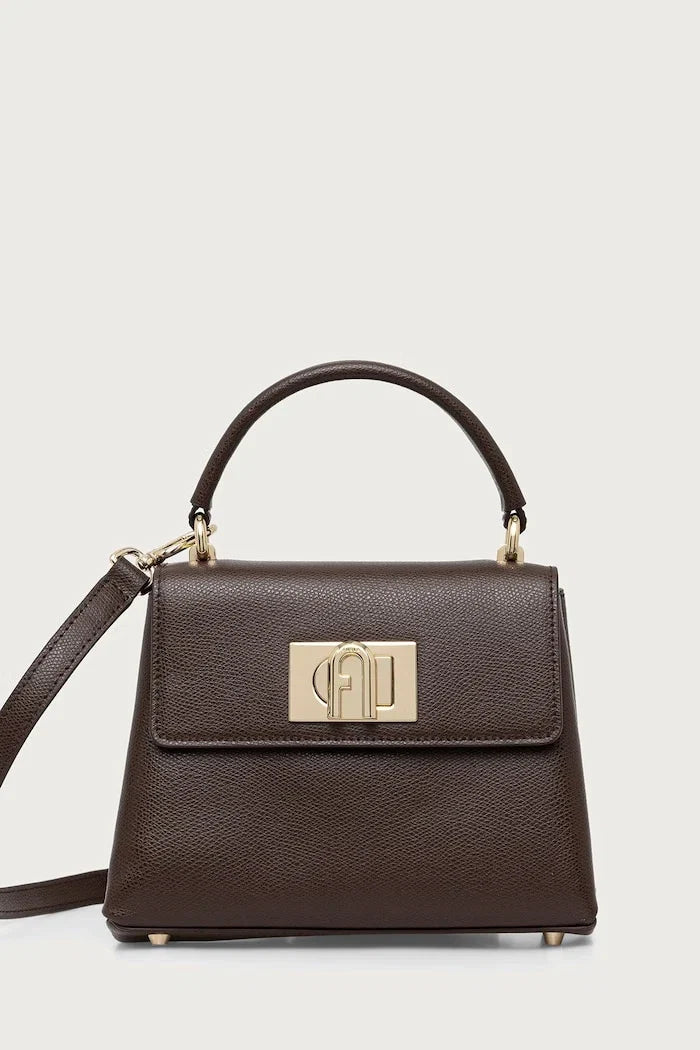 Furla kadın deri crossbody çanta 1927 Mini Top Handle