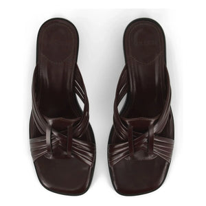 Socque Paris - Janis Deri Sandaletler | Chocolate
