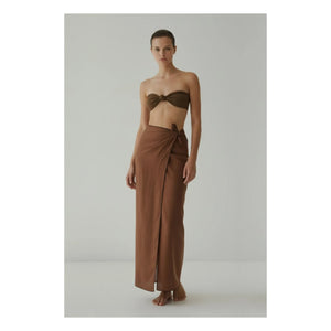 Vanessa Sposi - Keten pareo | Chocolate