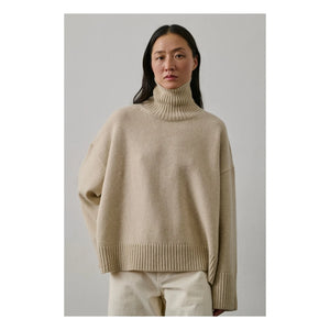Soeur - William Merinowolle-Pullover | Heather White
