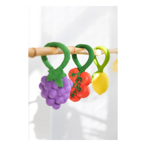 Oli & Carol - Grape Teething Rattle