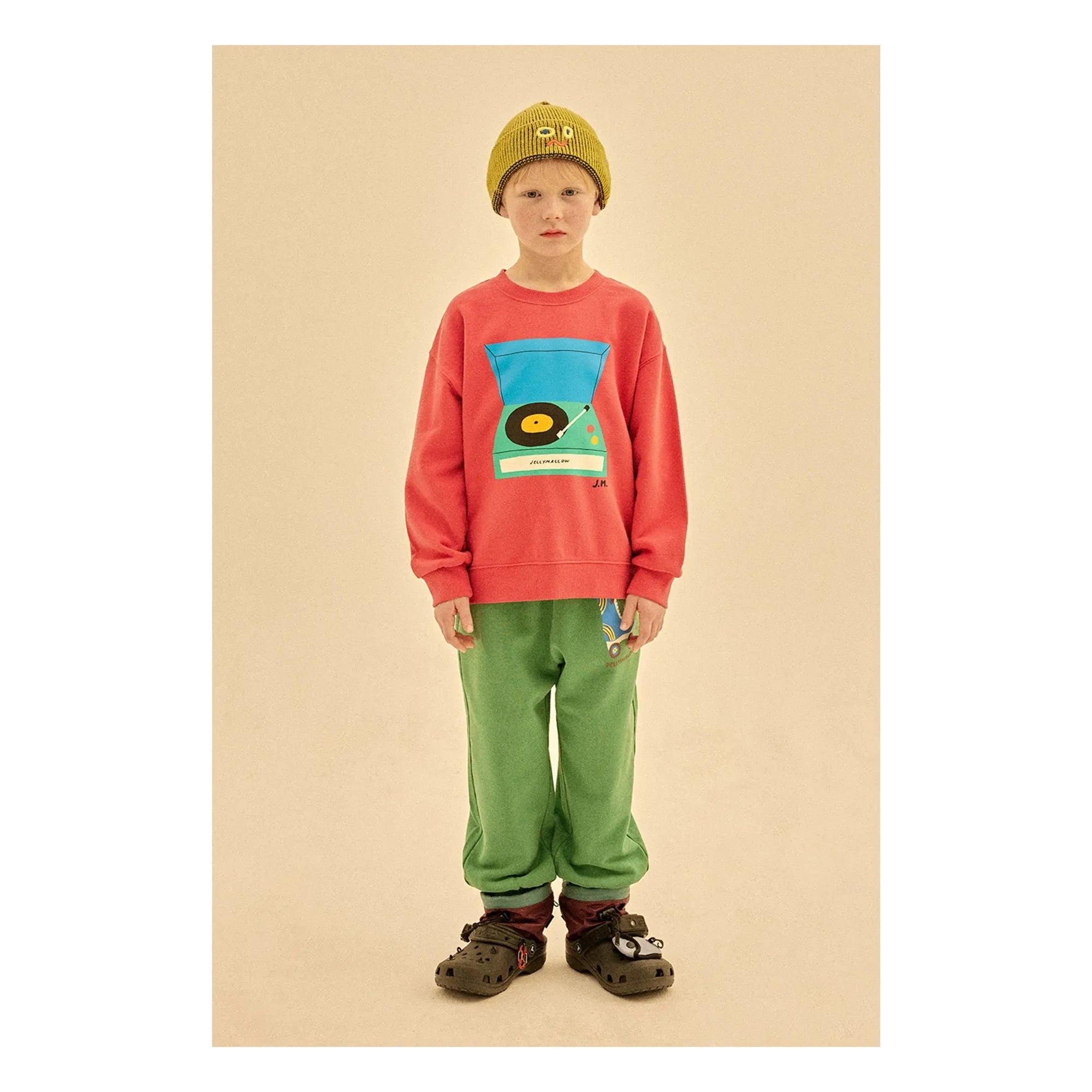 Jelly Mallow - Turntable Sweatshirt | Rosa
