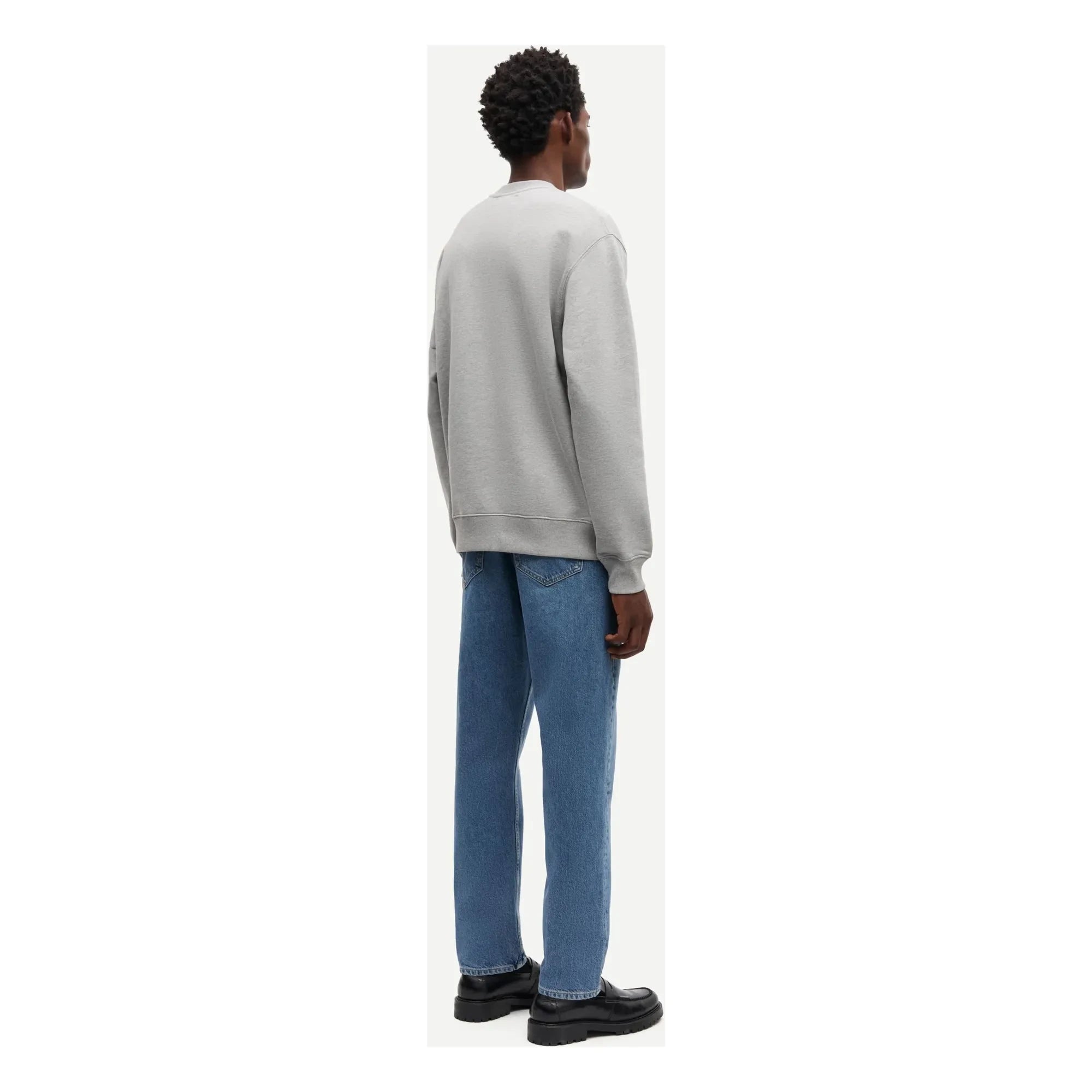 Samsoe Samsoe - Rundhals-Sweatshirt Norsbro 11727 | Grau