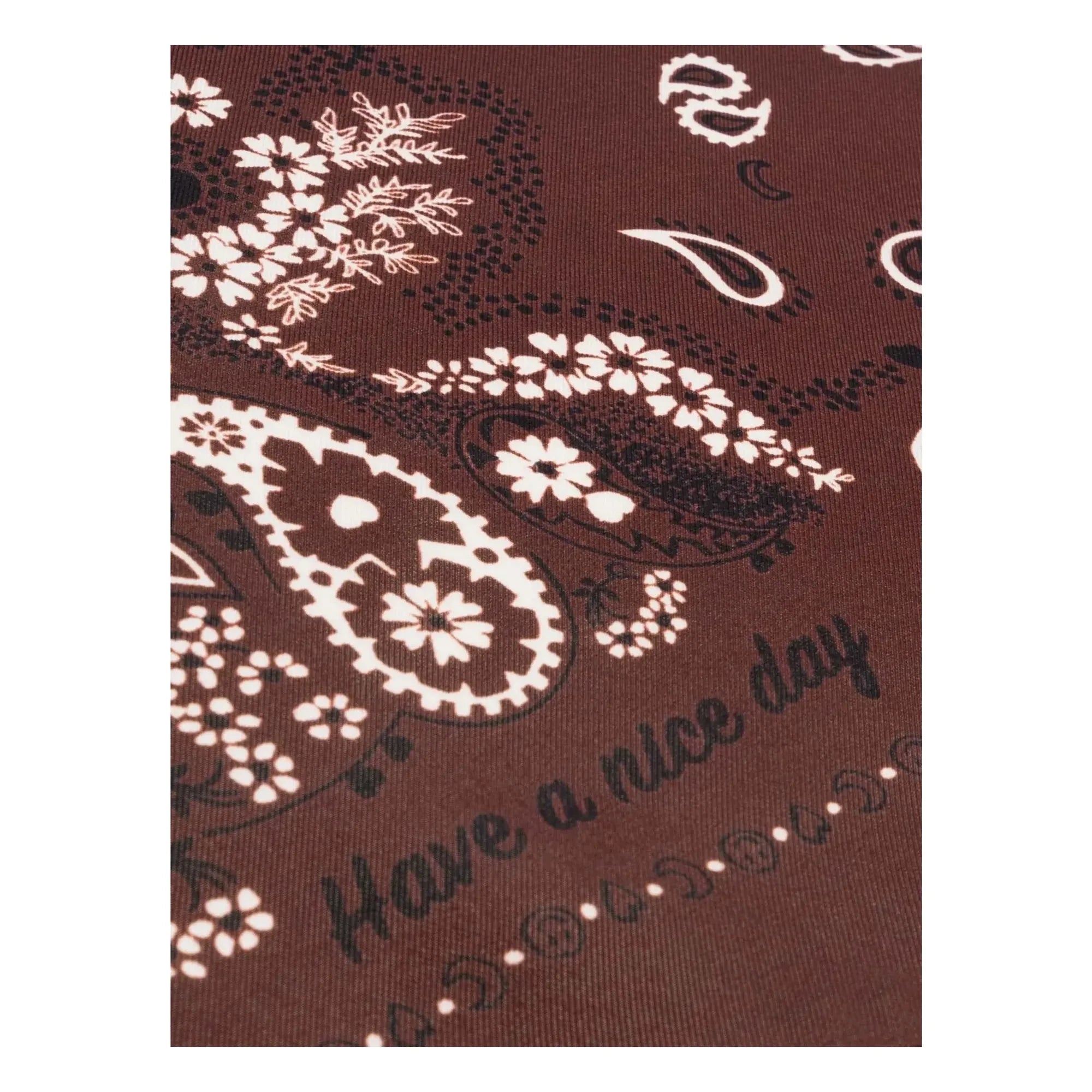 Call it by your name - Little Silk Bandana | Brown