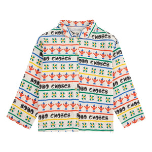 Bobo Choses - Bobo organik pamuklu pijama | Ecru