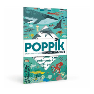 Poppik - Ocean Poster+ Çıkartmalar