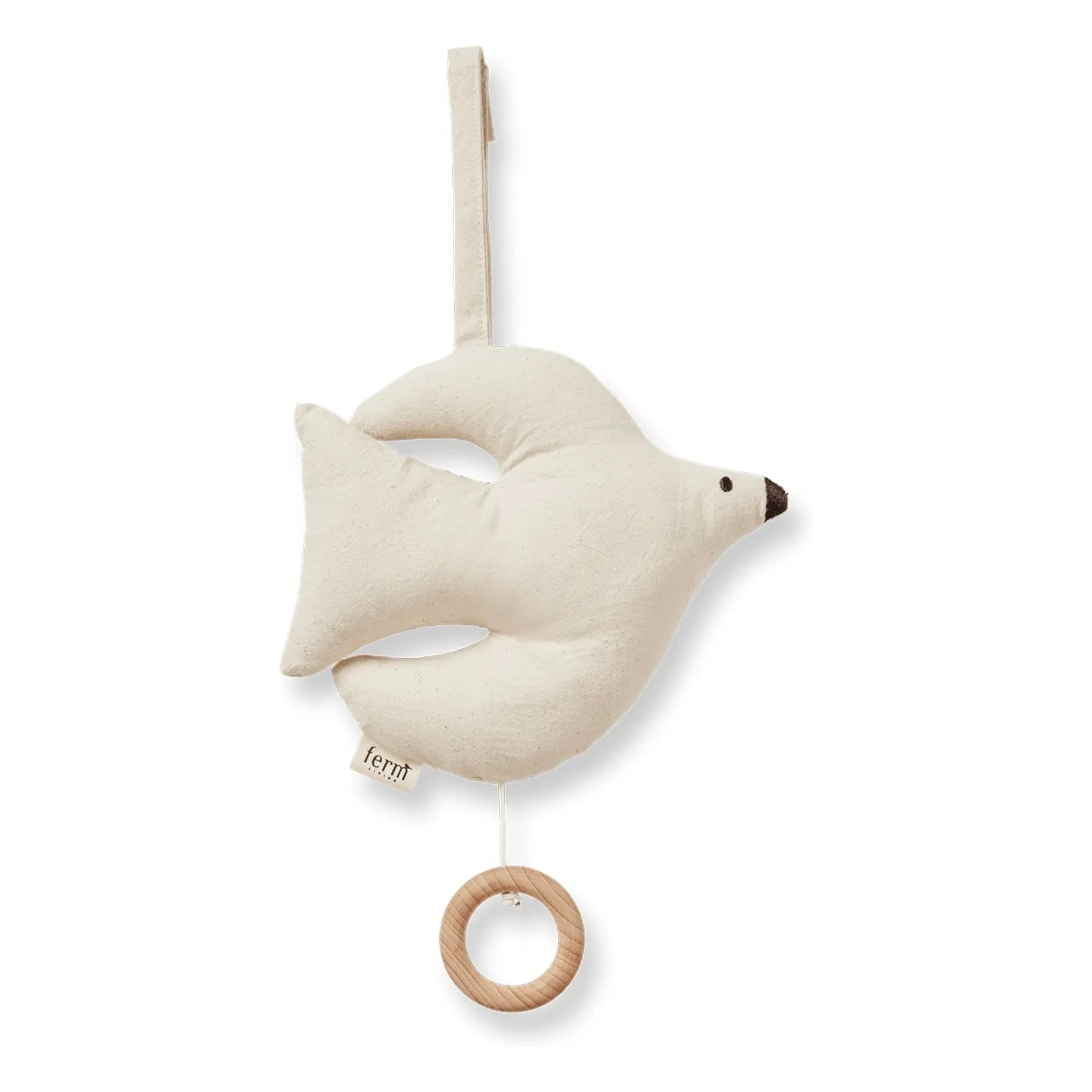Ferm Living Kids - Swif Bird müzikli dönence | Beyaz