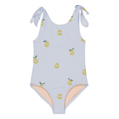 Studio Bohème - Roberta Lemons Organic Cotton Swimsuit | Light Blue