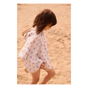 Louise Misha - Badeponcho Mael aus Bio-Baumwolle | Ecru