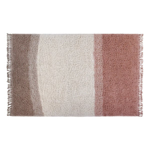Lorena Canals - Sounds of Summer Wool Rug | Pink