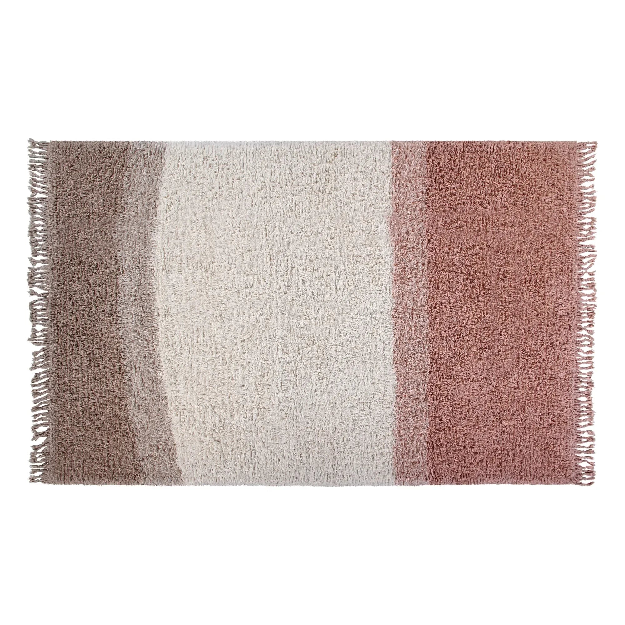 Lorena Canals - Sounds of Summer Wool Rug | Pink