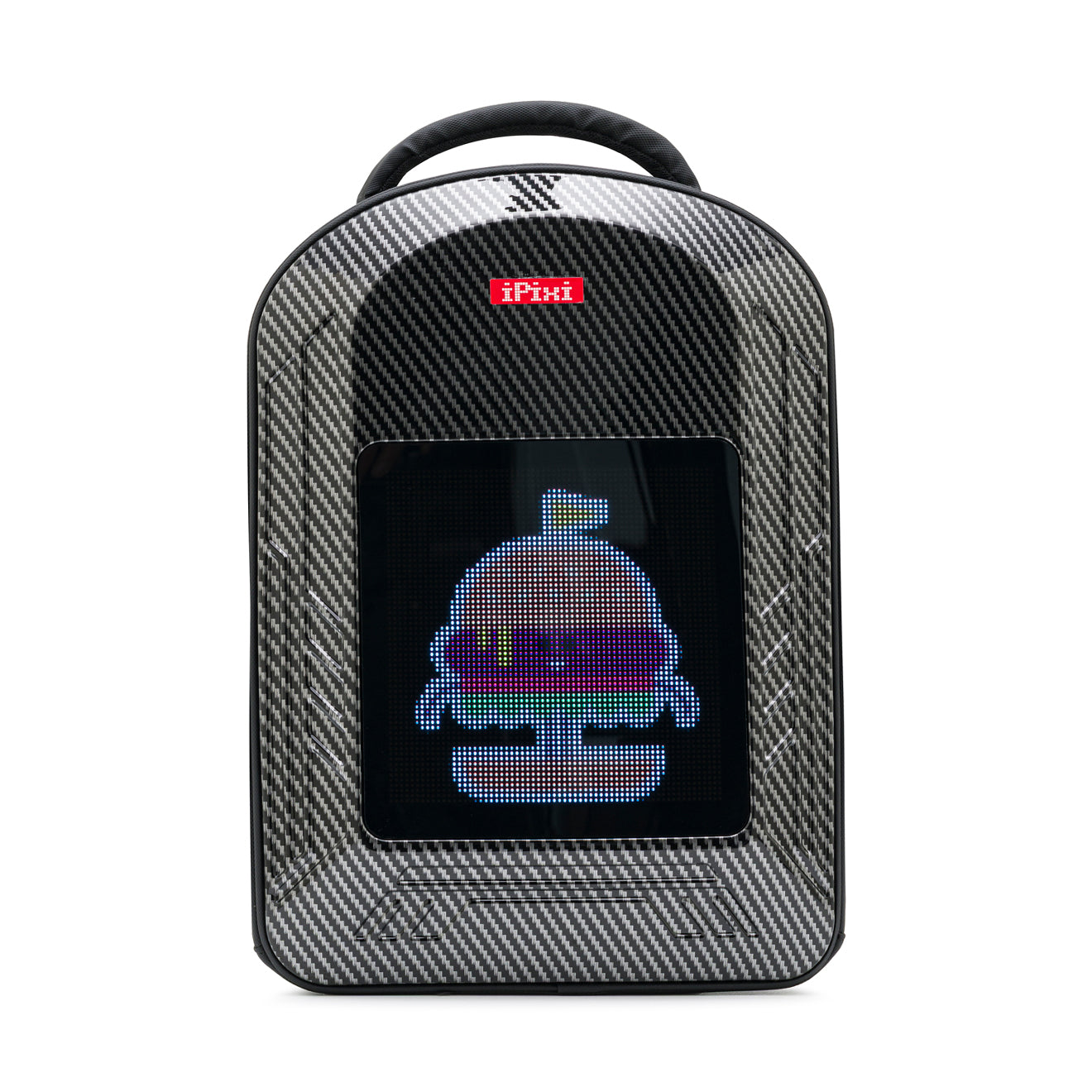 iPixi – 带LED屏幕的中号钛背包
