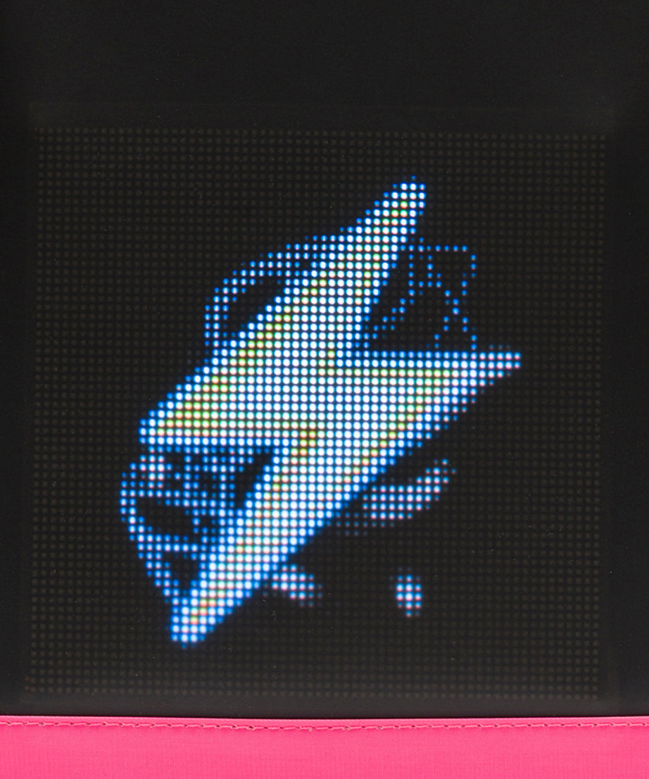 iPixi – 带LED屏幕的儿童迷你粉色背包