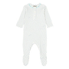 Bonton - Jersey Star Patikli Pijama - No Sleep Club Koleksiyonu | Mavi
